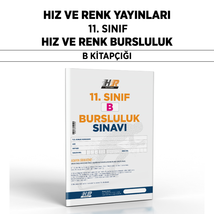 HIZ RENK 11.SINIF DENEME KLB.BURSLULUK 1-B - 25-26